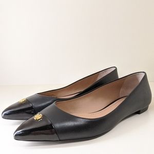 Cap Toe Pointy Tory Burch Ballet Flat